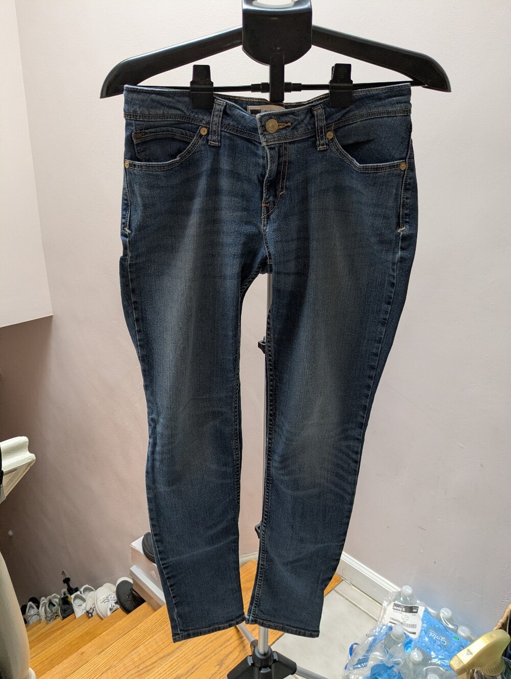 Levi Strauss Bold Curve Low Rise Skinny Jeans Size 30 X 32